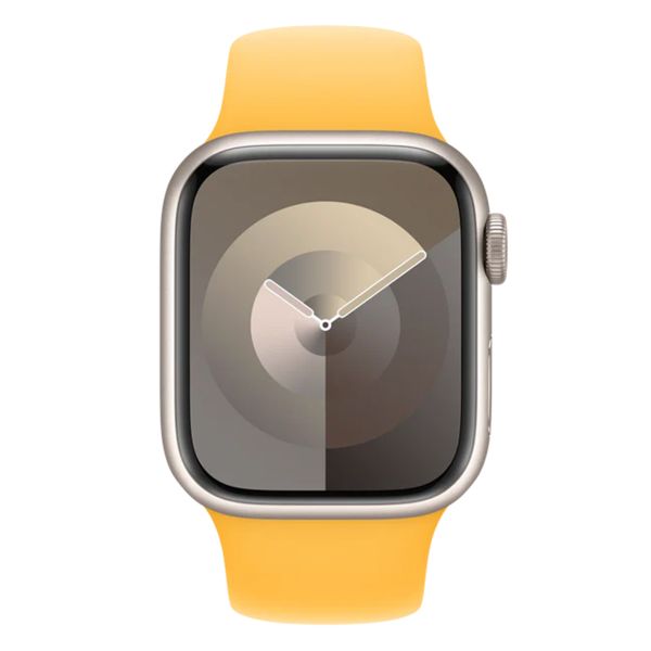 Apple Sport Band für das Apple Watch Series 1 bis 9 / SE (38/40/41 mm) / Series 10 (42 mm) - Größe S/M - Sunshine