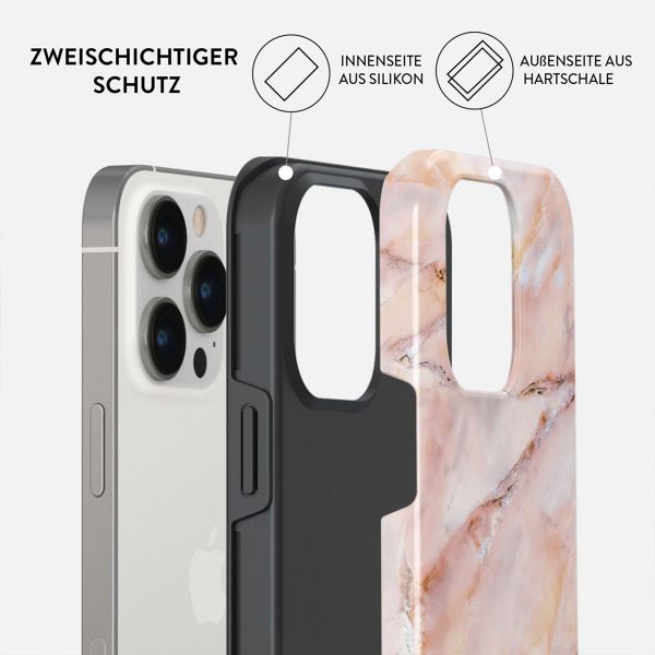 Burga Tough Back Cover für das iPhone Pro Max - Morning Sunshine