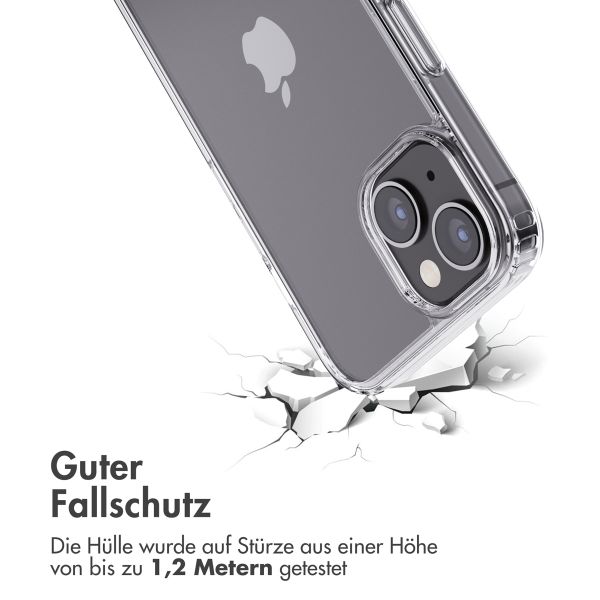 imoshion ﻿Back Cover mit Ständer für das iPhone 14 - Transparent