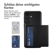 imoshion Backcover mit Kartenfach Samsung Galaxy S26 - Schwarz