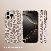 Selencia Sabi Backcover Leopardenmuster mit MagSafe Apple iPhone 16 Pro Max - Soft Ivory