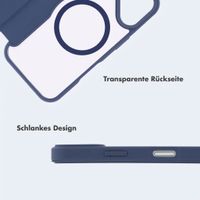 imoshion Transparente Bookcase mit MagSafe Apple iPhone 17 - Blau