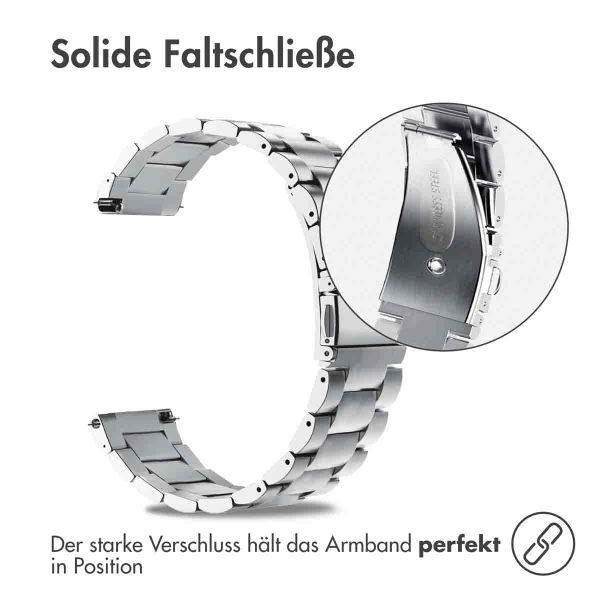 imoshion Edelstahlarmband - 18-mm-Universalanschluss - Silber