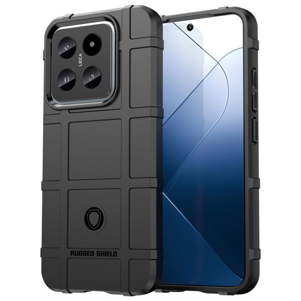 imoshion Rugged Shield Backcover für das Xiaomi 14 - Schwarz