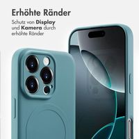 imoshion Color Back Cover mit MagSafe Apple iPhone 16 Pro - Smoke Green