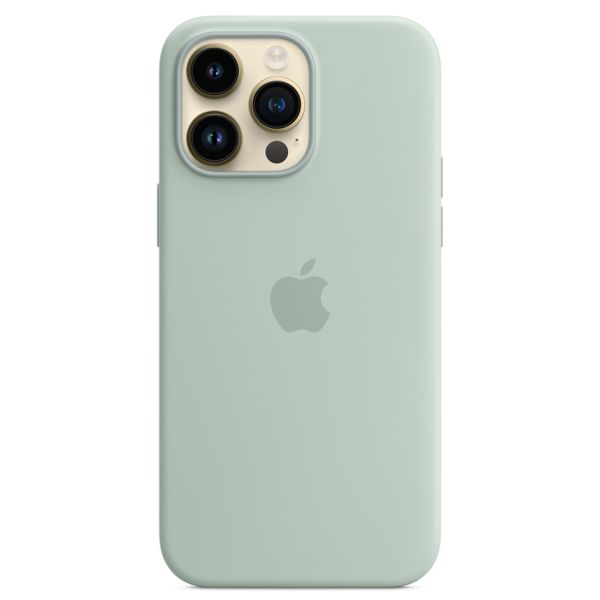 Apple Silikon-Case MagSafe für das Apple iPhone 14 Pro Max - Succulent