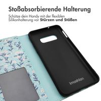 imoshion ﻿Design Klapphülle für das Samsung Galaxy S10e - Blue Flowers