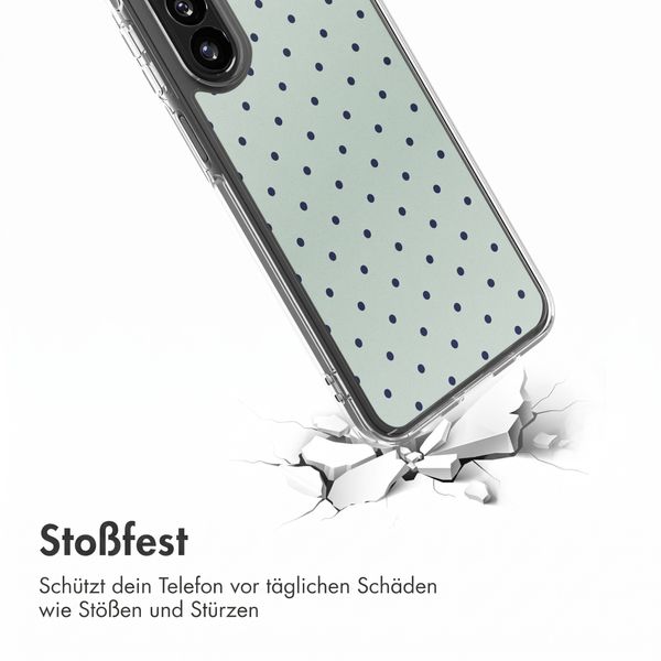 imoshion Design Hülle Samsung Galaxy A56 - Polka Dot Mintgroen