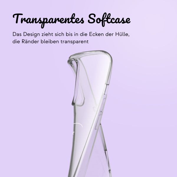 Personalisierte Hülle mit elegantem Herz iPhone 16 Pro - Transparent