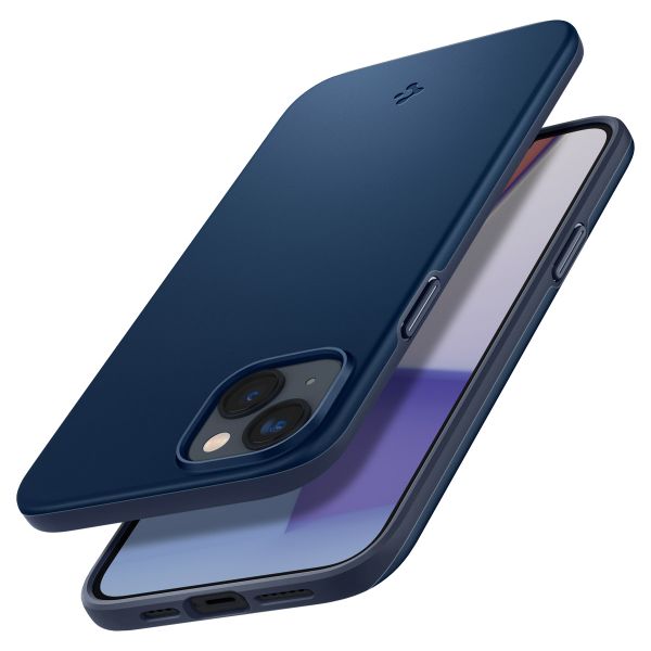 Spigen Thin Fit™ Hardcase für das Apple iPhone 14 Plus - Dunkelblau