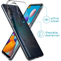 imoshion Design Hülle Samsung Galaxy A21s - Abstraktes Gesicht