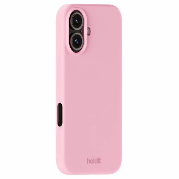 Holdit Silicone Case für das Apple iPhone 16 - Pink