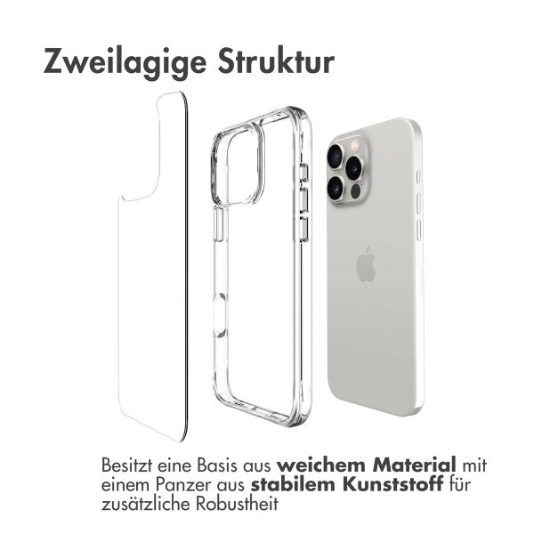 imoshion Rugged Air Case für das Apple iPhone 16 Pro - Transparent