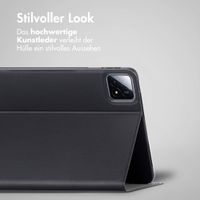 Accezz Classic Tablet Case für das Xiaomi Pad 6S Pro 12.4 - Schwarz