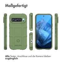 imoshion Rugged Shield Backcover Google Pixel 9 / 9 Pro - Dunkelgrün