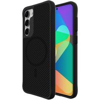 imoshion Rugged Hybrid Carbon Case mit MagSafe Samsung Galaxy S23 Plus - Schwarz