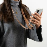 imoshion Backcover mit Band - Nylon Beige für das iPhone 11