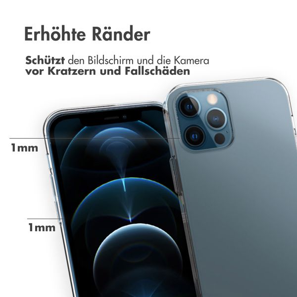 Accezz Clear TPU Backcover Apple iPhone 12 Pro Max - Transparent
