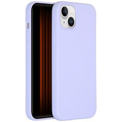 Accezz Liquid Silikoncase mit MagSafe für das iPhone 15 Plus - Violet