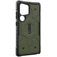 UAG Pathfinder Back Cover Magnet für das Samsung Galaxy S24 Ultra - Olive Drab