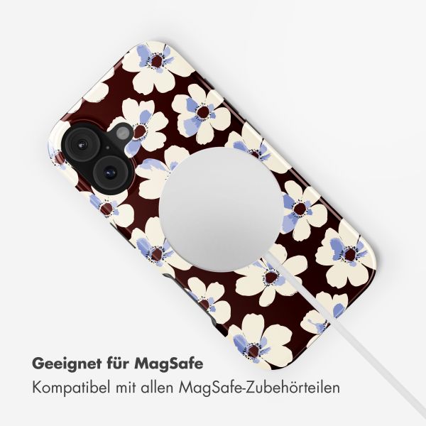 Selencia Vivid Rückabdeckung mit MagSafe Apple iPhone 17 - Choco Flower Pop
