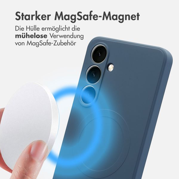 imoshion Color Back Cover mit MagSafe Samsung Galaxy S24 FE - Dunkelblau