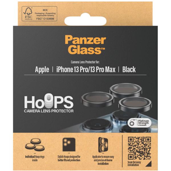 PanzerGlass Kameraprotektor Hoop Optic Rings für das iPhone 13 Pro / 13 Pro Max