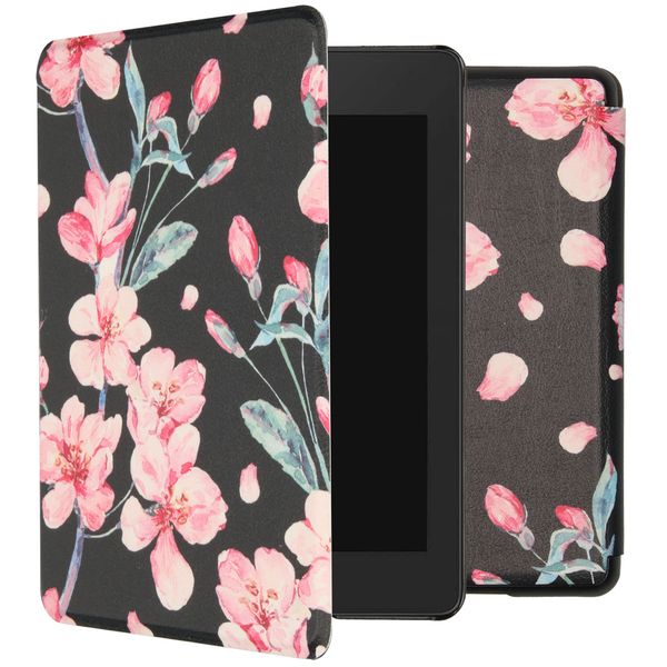 imoshion Design Slim Hard Case Sleepcover für das Amazon Kindle Paperwhite 4 (2018) - Blossom