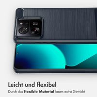 imoshion Brushed Back Cover für das Xiaomi 13T / 13T Pro - Dunkelblau