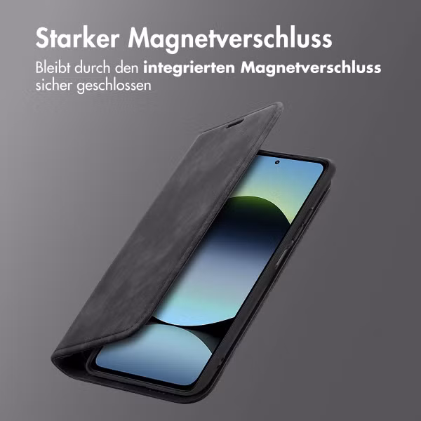imoshion Slim Klapphülle Xiaomi Redmi Note 14 (5G) - Schwarz