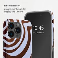 Selencia Vivid Rückabdeckung mit MagSafe Apple iPhone 15 Pro - Dream Swirl Chocolate