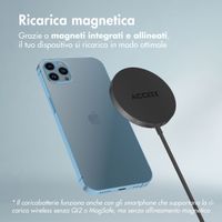 Accezz Wireless Charger USB-C - Drahtloses MagSafe- und Qi2-Ladegerät - 1 Meter - Schwarz