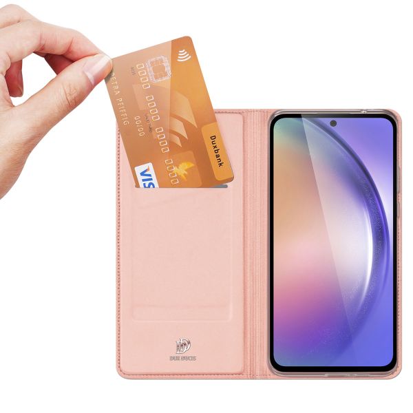 Dux Ducis Slim TPU Klapphülle für das Samsung Galaxy A55 - Rose Gold