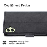 imoshion Luxuriöse Klapphülle Samsung Galaxy A05s - Schwarz