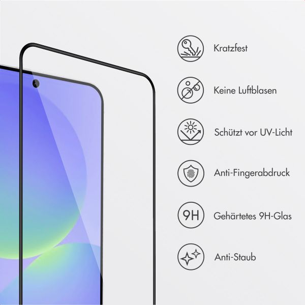 Accezz Gehärteter Glas-Schutz + Applikator Samsung Galaxy A36