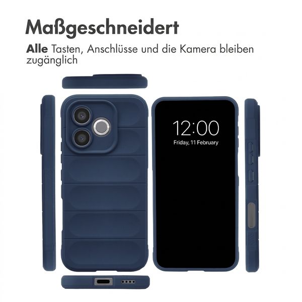 imoshion EasyGrip Backcover Honor 600 Lite - Dunkelblau