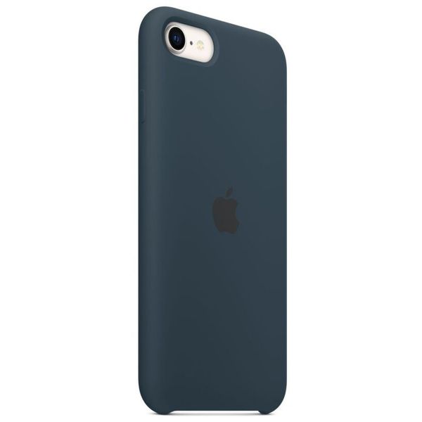 Apple Silikon-Case für das Apple iPhone SE (2022 / 2020) / 8 / 7 - Abyss Blue