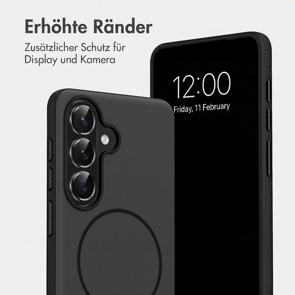 imoshion Color Backcover mit Thin MagSafe Ring Samsung Galaxy S26 - Schwarz