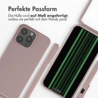 imoshion SilikonHülle mit Band Apple iPhone 15 Pro Max - Sand Pink