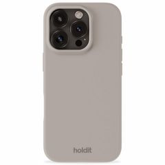 Holdit Silicone Case Apple iPhone 16 Pro Max - Taupe