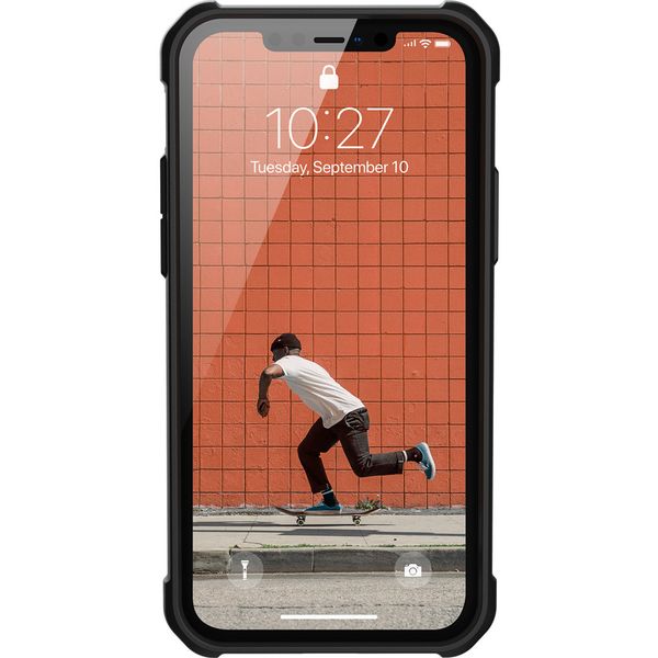 UAG Back Cover Metropolis LT iPhone 12 (Pro) - Kevlar Black