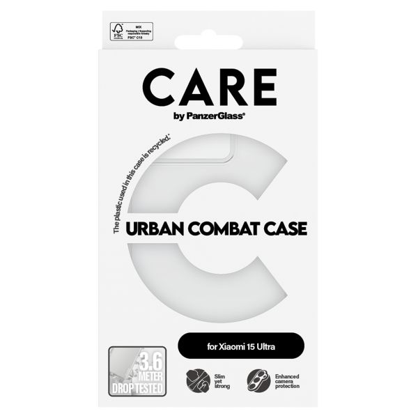 CARE by PanzerGlass Urban Combat Case Xiaomi 15 Ultra - Clear