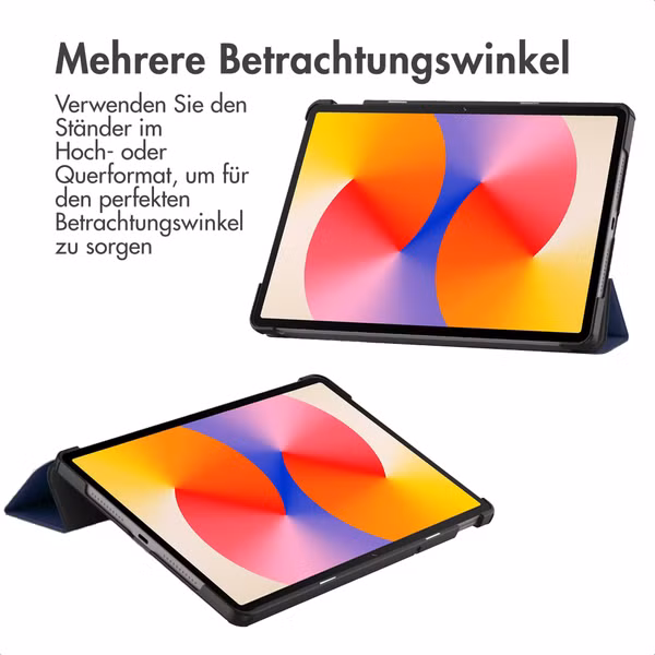 imoshion Trifold Klapphülle Huawei Matepad SE - Dunkelblau