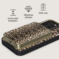 Burga Magnetische Powerbank 5.000 mAh - Geeignet für MagSafe und Qi2 - Player / Gold