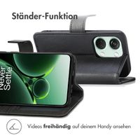 imoshion Luxuriöse Klapphülle OnePlus Nord 3 - Schwarz
