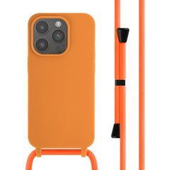 imoshion SilikonHülle mit Band Apple iPhone 14 Pro - Orange