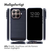 imoshion Brushed Back Cover Xiaomi 15T Pro - Dunkelblau