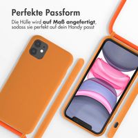 imoshion SilikonHülle mit Band Apple iPhone 11 - Orange