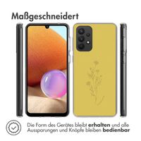 imoshion Design Hülle für das Samsung Galaxy A33 - Floral Lime