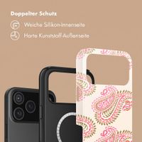 Selencia Vivid Rückabdeckung mit MagSafe Apple iPhone 18 Pro Max / 17 Pro Max - Paisley Blush